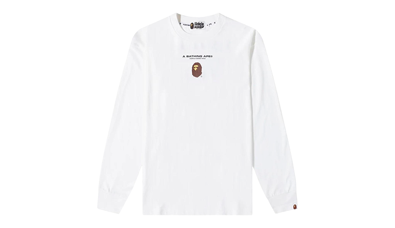 A BATHING APE - 1H70111004-WHITE